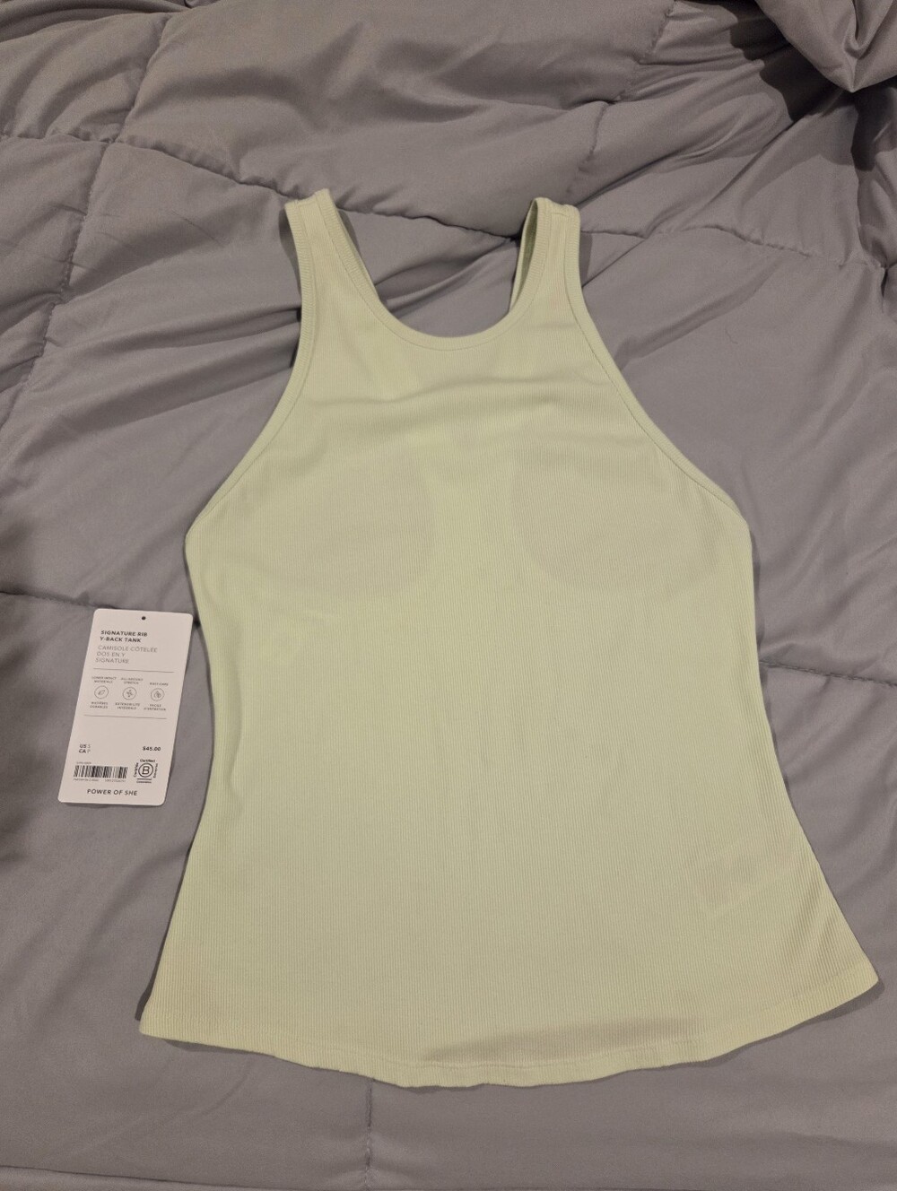 Athleta Signature Rib Y-back Tank - Picture 2 of 4